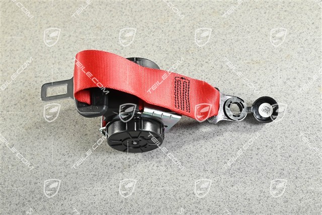 Cabrio / Targa, Sicherheitsgurt, Hinten, Indischrot, R