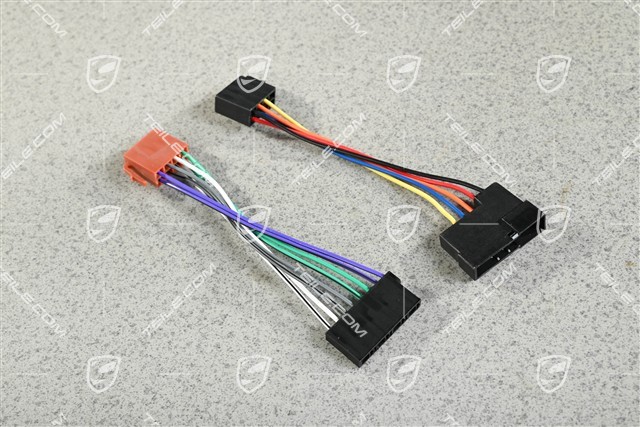ISO DIN Anschluss / Adapterstecker für Porsche Classic Autoradio