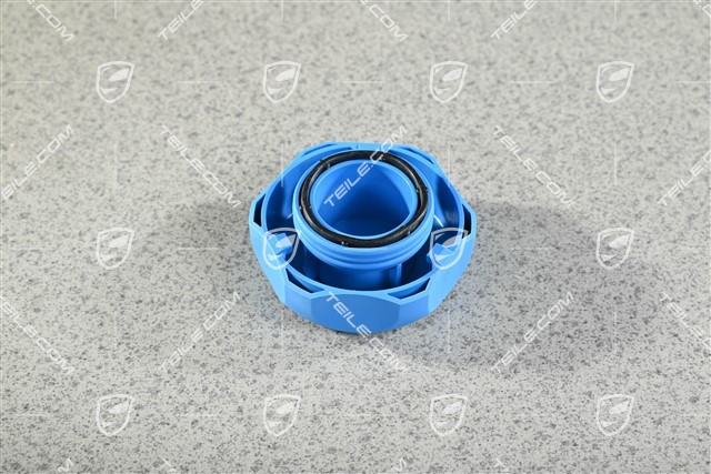 Filler cap for coolant tank