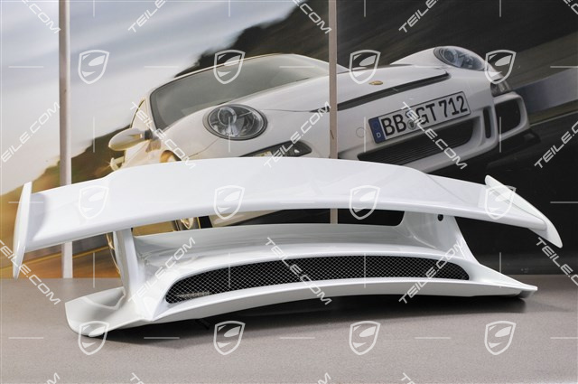 GT3 spoiler cover / bonnet with rear wing, complete
