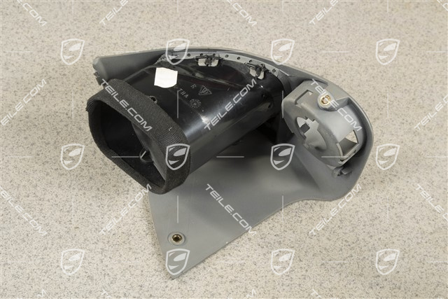 Seitendüse / Defrosterblende, Graffitigrau, R