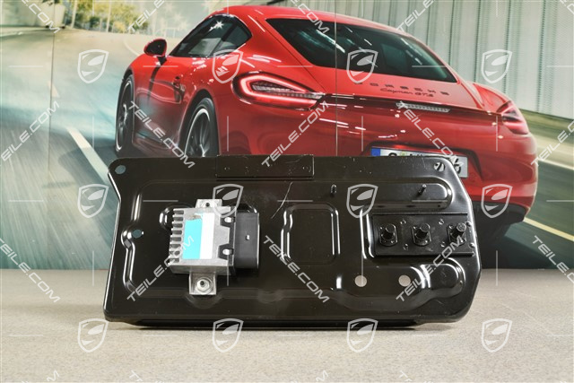 Battery carrier plate