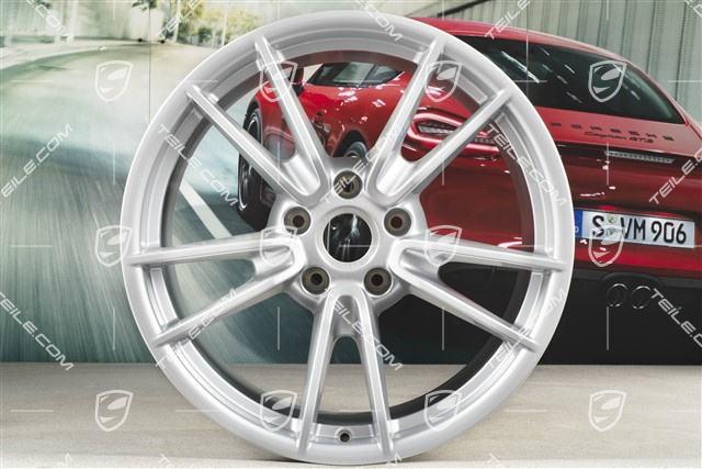 20" Felga Carrera, 11,5J x 20 ET67, do kół letnich, srebrny brylantowy chrom
