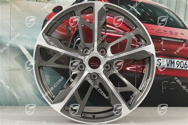 21-inch Rim Cross Turismo Design, 9,5J x 21 ET60, Titanium