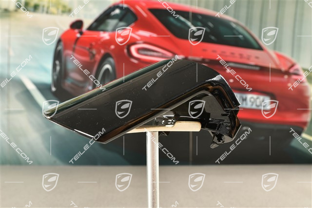 Osłona ramienia lusterka zewnętrznego, część zewnętrzna, czarna, L