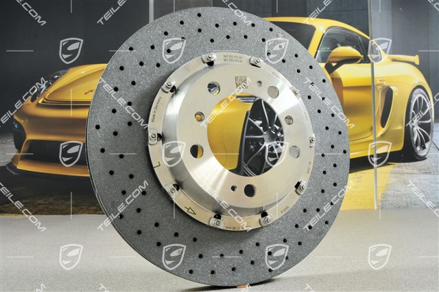 PCCB Ceramiczna tarcza hamulcowa, Boxster S/Cayman S, L