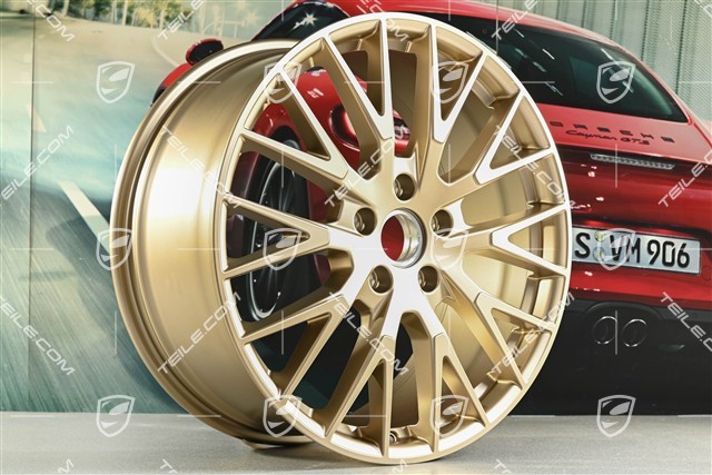 21" Felga Panamera Exclusive Design, 9,5J x 21 ET71, neodyme