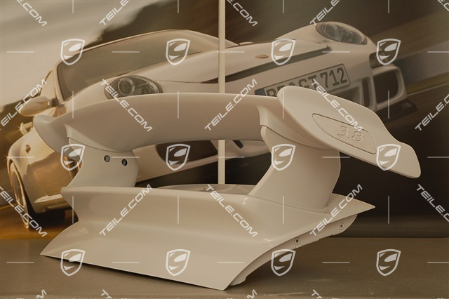 GT3 Facelift 2009- Spoiler tylny, kompletny (maska silnika + spoiler + 2 wloty powietrza + listwa + 2 kratki)