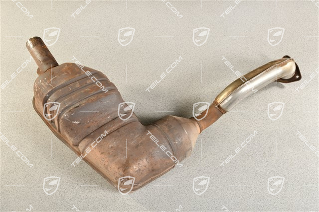 Main exhaust muffler, cyl. 1-3, R