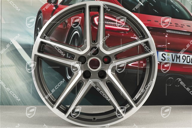 20" Felga "Macan Turbo", 9J x 20 ET26, CMS, Titanium