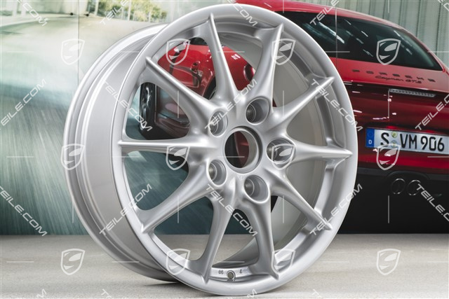 17" felga Carrera II, 10-ramienna, 7J x 17 ET50