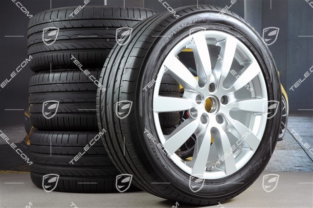 20" Koła letnie SportDesign II, 4x felgi 9J x 20 ET 57 + 4x opony 275/45 R 20 110Y XL, z czujnikami ciśnienia