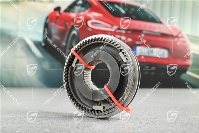 Piasta synchronizująca z kołnierzem blokującym, 1 / 2 Bieg