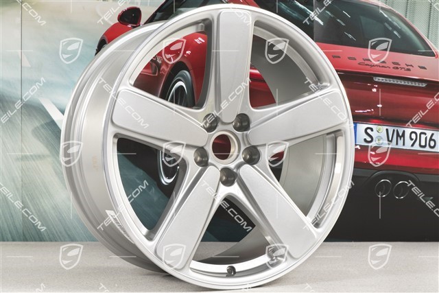 19" Felga Macan Sport Classic, 8,5J x 19 ET21, srebrny GT-Silver metallic