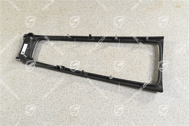 Centre console trim, Carbon