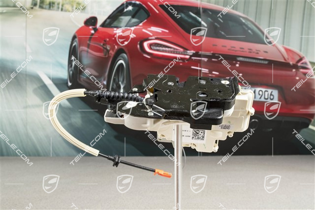 Türschloss / Tuerschloss, Vorn, entry and drive, mit Zuziehhilfe, R