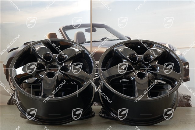 18" Komplet felg Cayenne Turbo, czarne