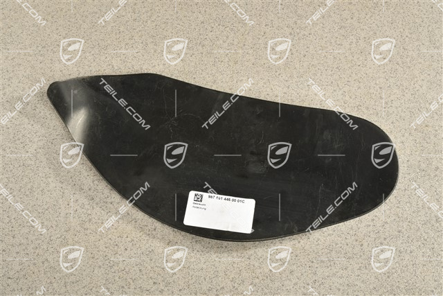 Trim cover for guide arm, R