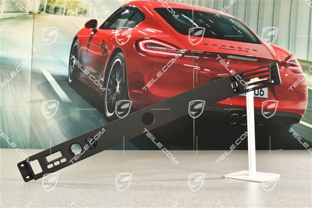 Dashboard switch trim / trim moulding, LHD, Black, R