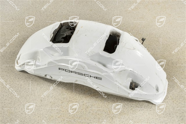 Fixed caliper, front axle, White, R