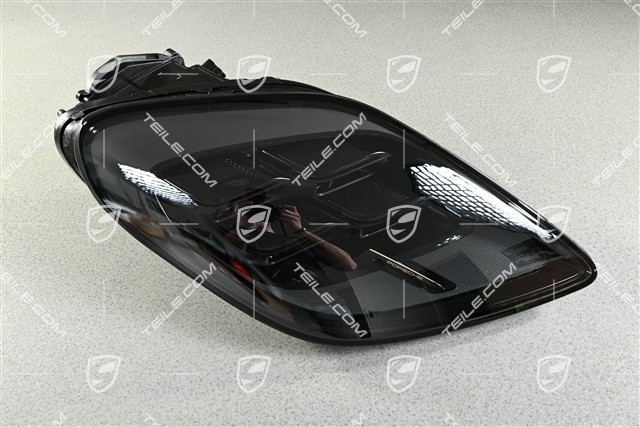 LED headlight, for vehicles with Exclusive equipment, with variable light distribution, tinted, R