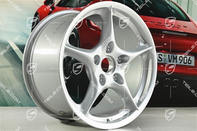 18" Felgensatz Carrera, 8J x 18 ET50 + 10J x 18 ET65