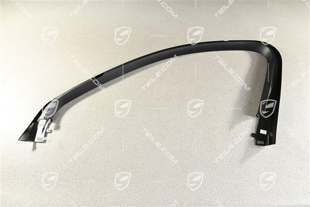Coupe, Blenda ramy drzwi przednich, czarna, L
