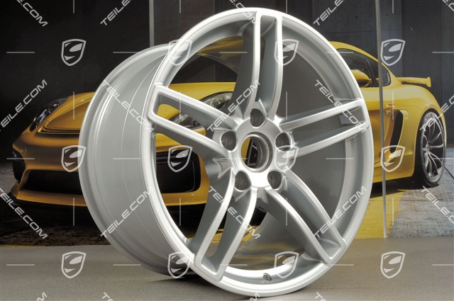 19" Felge Carrera, 11J x 19 ET48, Brilliantsilber