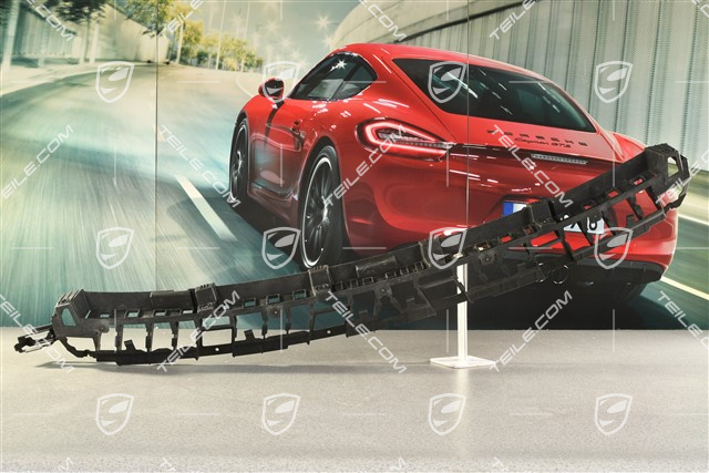 Holding / support rail, rear bumper, centre