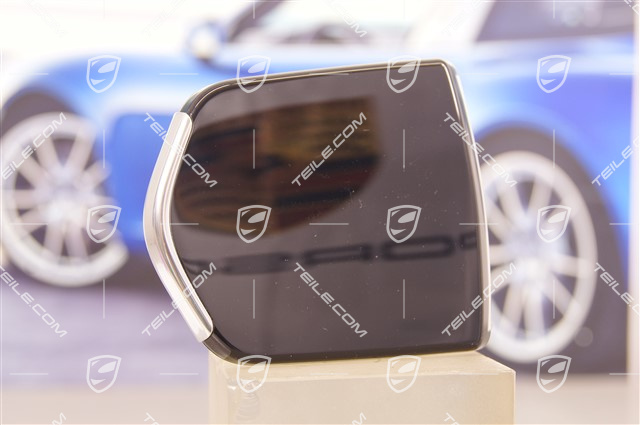 Lid ashtray, piano black, high-gloss