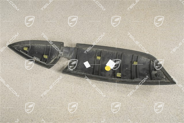 Armlehne, Vorne, Unter teil, Leder, Schwarz, R