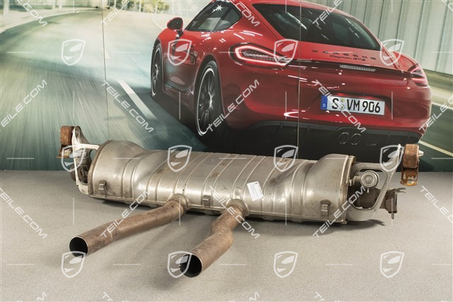 Nachschalldämpfer, Cayenne S, 4.8 V8, 380 PS, Sportabgasanlage (defekte Klappen)