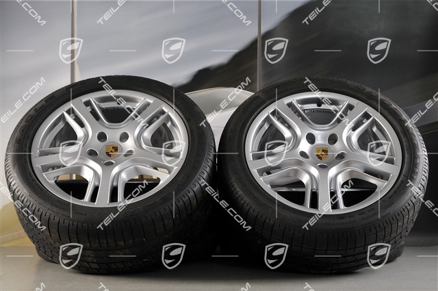 19" Panamera Design Komplet kół letnich, felgi 9J x 19 ET 60 + 10J x 19 ET61 + opony 255/45 R19+285/40 R19