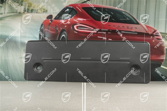 Front bumper number / Licence plate support, small