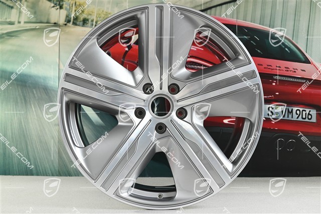 22" Macan Exclusive Design Felgensatz, 9J x 22 ET29 + 11J x 22 ET47