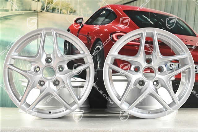 17" Boxster III Felgensatz, vorne 7J x 17 ET55 + hinten 8,5J x 17 ET40