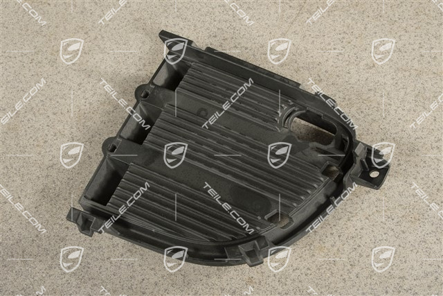 C2, Blenda / osłona wlotu powietrza, boczna, PDC, czarny mat, L