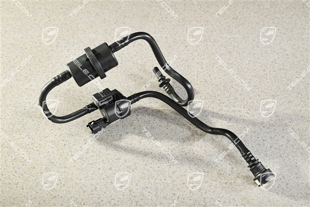 Tank vent / breather line, complete