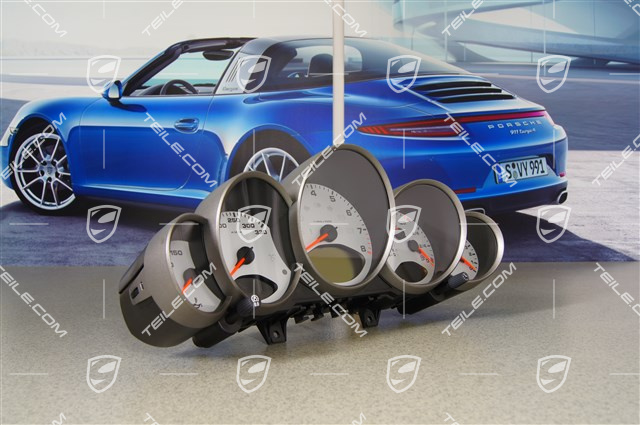 Licznik zintegrowany, Tiptronic, cyferblaty srebrne