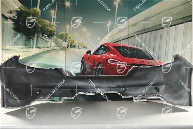 Rear bumper, without a camera