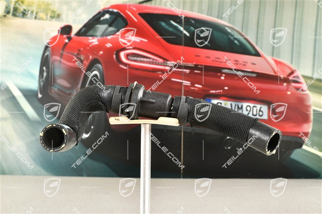 Coolant tube hose with thermostat, hybrid
