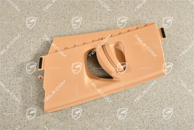 Schieber Verkleidung, B-Säule, oben, Luxorbeige, L