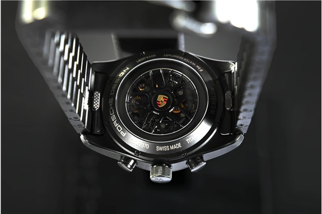 Zegarek Porsche Design Chronograph, bransoleta tytanowa
