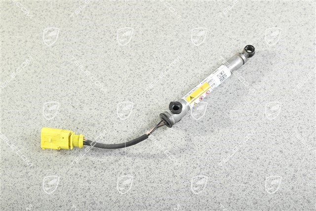 Hood / bonnet hinge pyrotechnic actuator, L=R