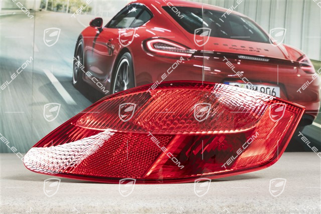Rear light, complete, red, R