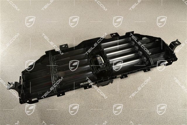 Radiator Grille Shutter with engine