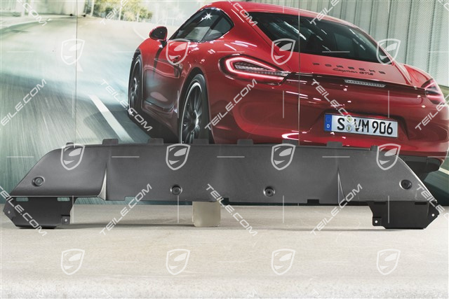 Frontspoiler / Unterbodenverkleidung, vorne, Schwarz