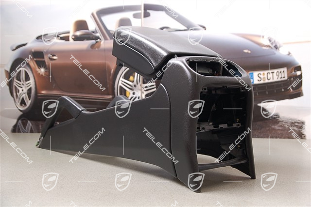 Mittelkonsole, schwarz