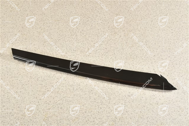 Front bumper disc / trim, Sport Design Package, upper, Black, R