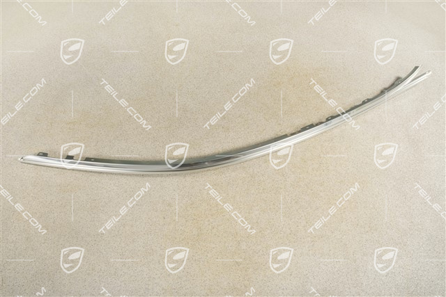 Zierleiste, Dachrahmen vorne, Aluminium, R